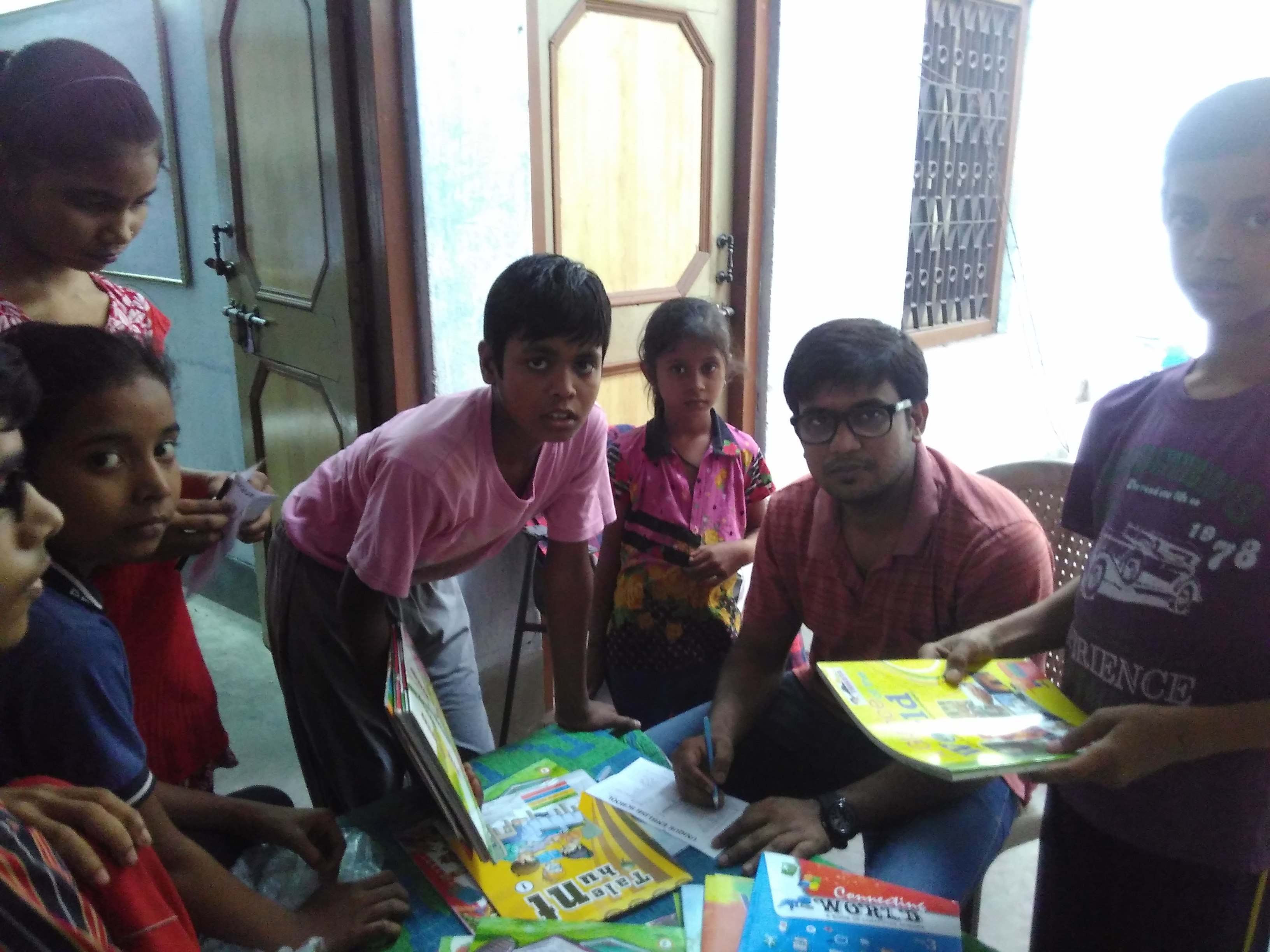 BOOKS DISTRIBUTION