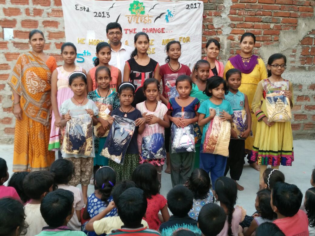 DUSSEHRA CELEBRATION AND CLOTHES DISTRIBUTION