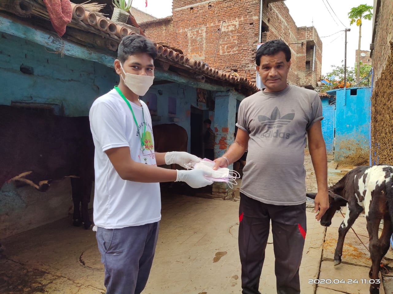  DOOR TO DOOR MASKS DISTRIBUTION CAMPAIGN