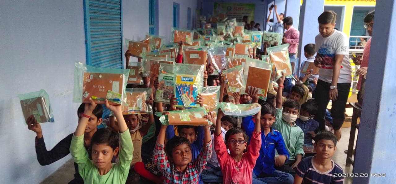 AKSHAR FOUNDATION NOTEBOOK DISTRIBUTION