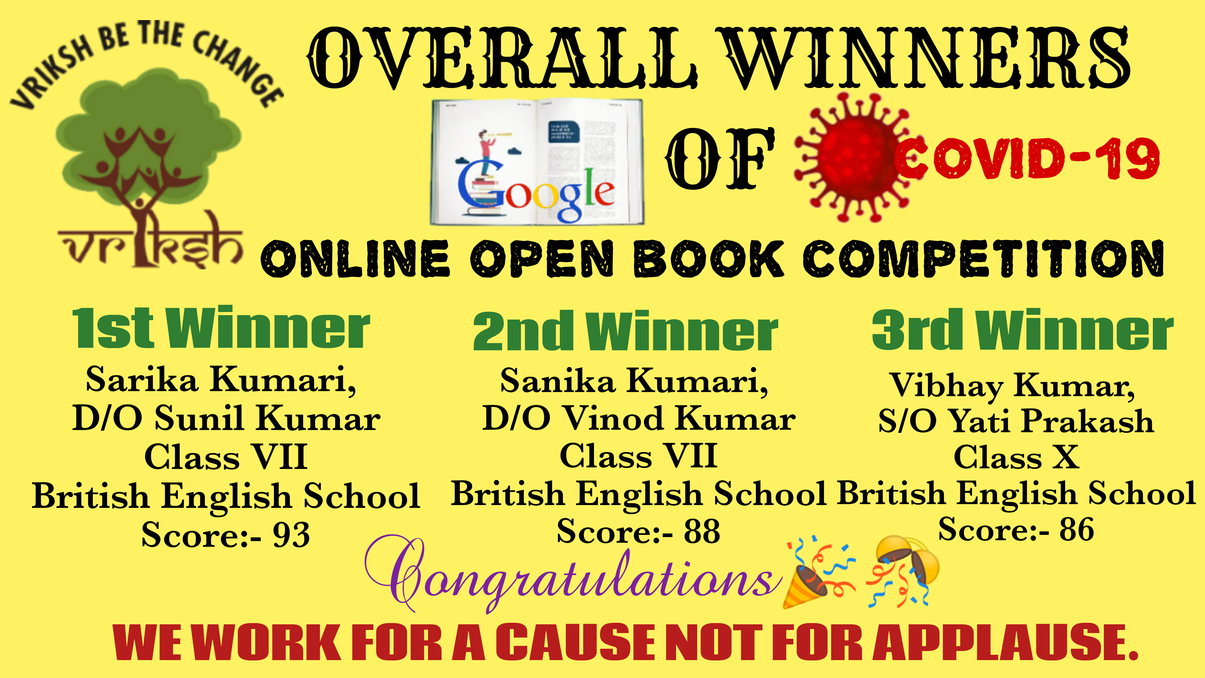 ONLINE OPEN BOOK COMPETITION 