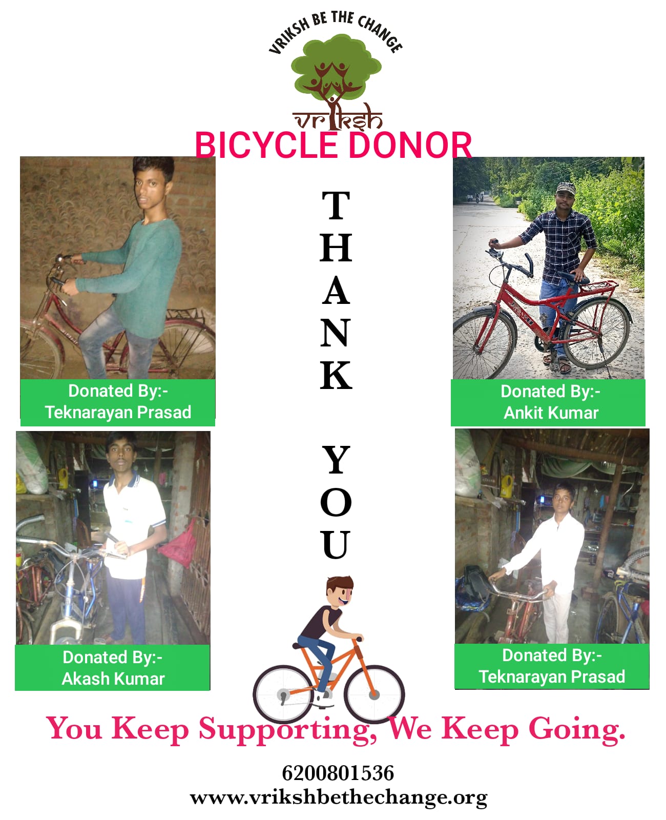Bicycle Donation Drive