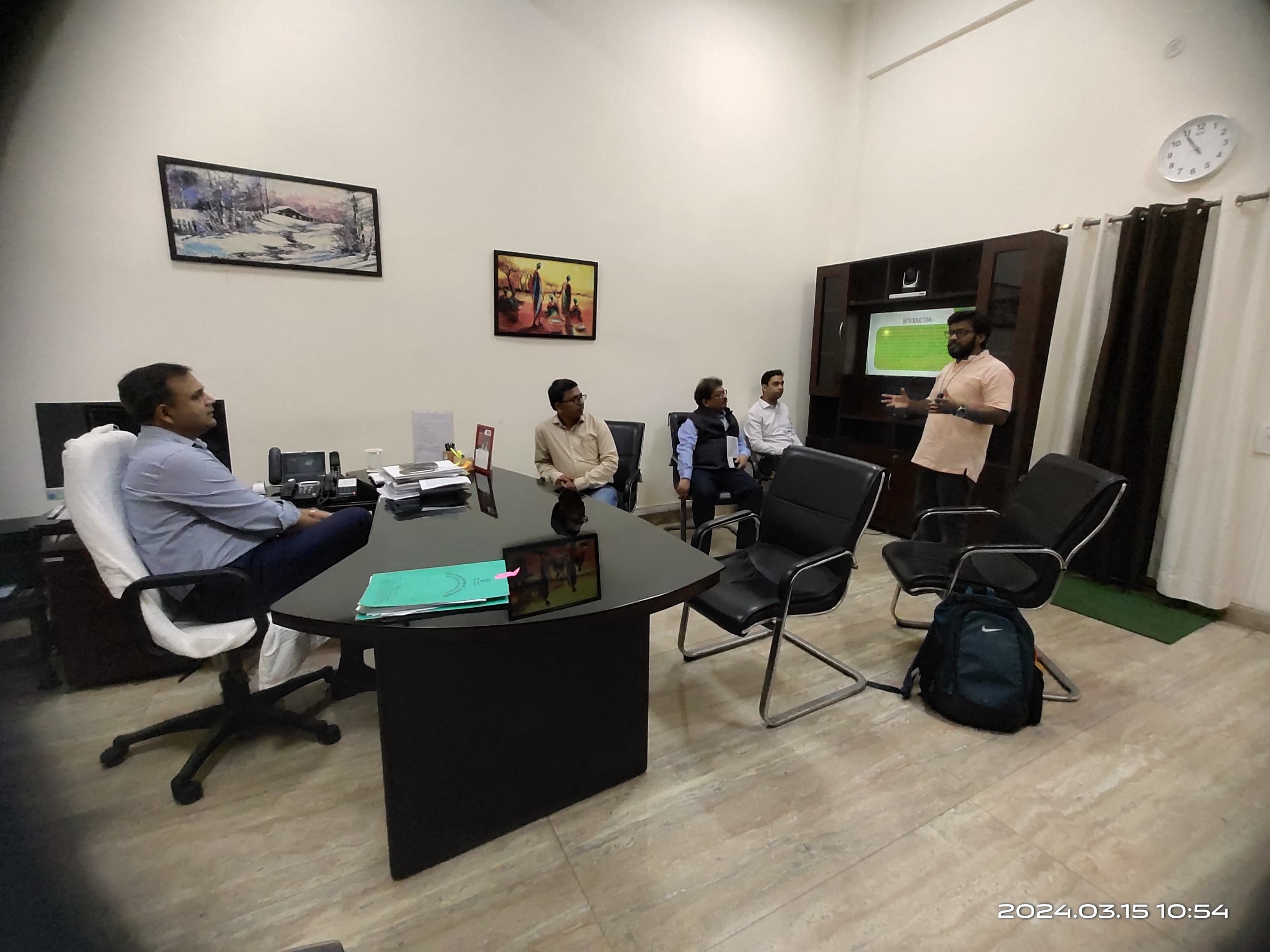 MEETING IN OBC DEPARTMENT