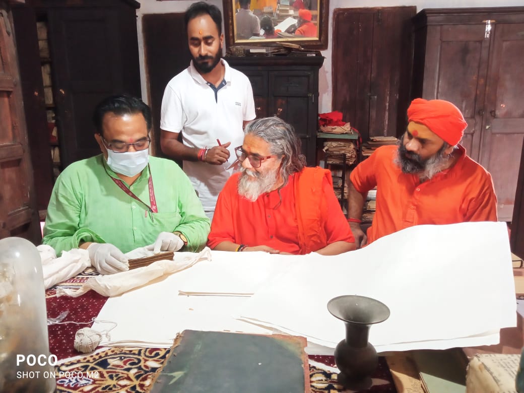 DIGITIZATION OF MANUSCRIPTS AT BODHGAYA MATH