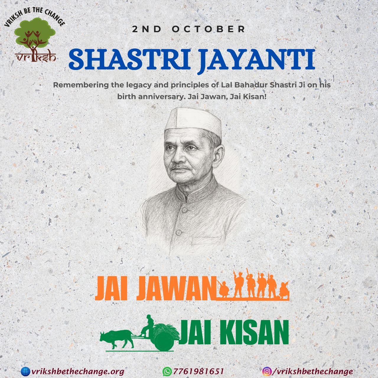 Remembering Lal Bahadur Shastri Ji