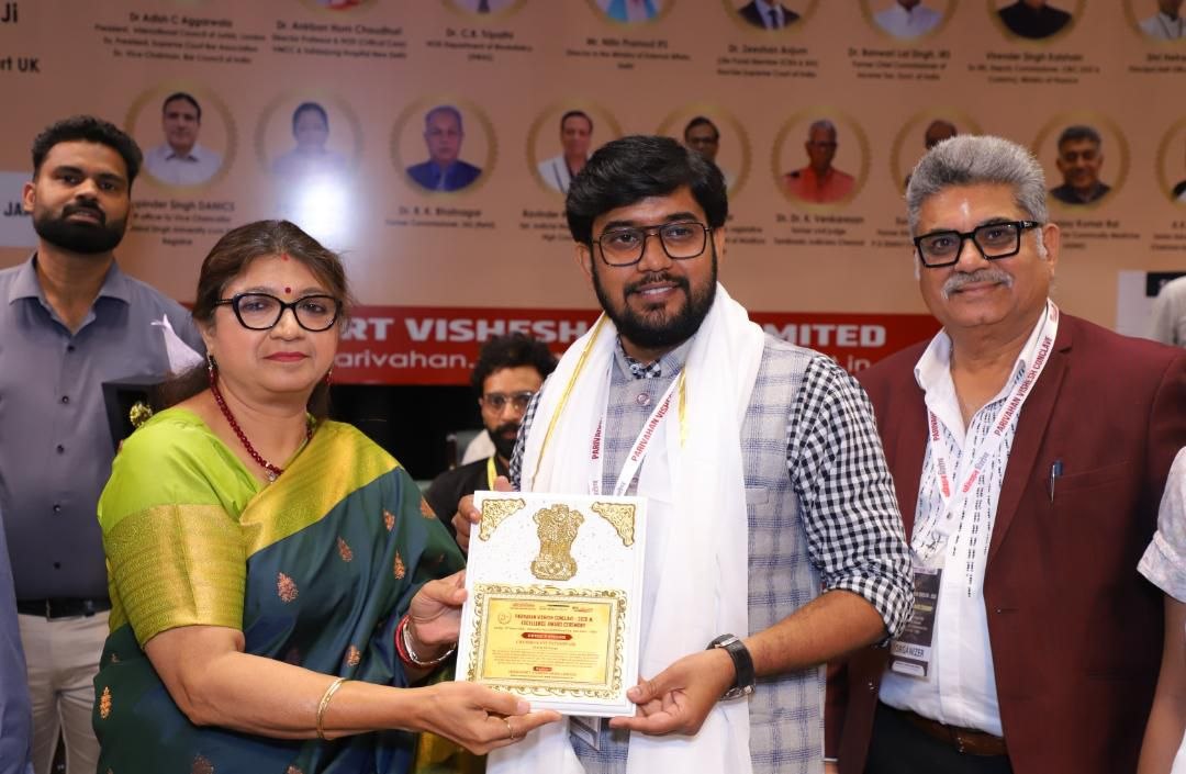 Parivahan Vishesh Conclave 2026 Award